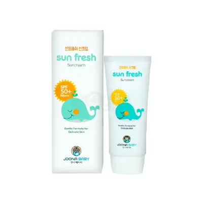 Picture of Joona Baby Sun Fresh Sunscreen SPF50+ PA+++ for Delicate Skin 50ml White