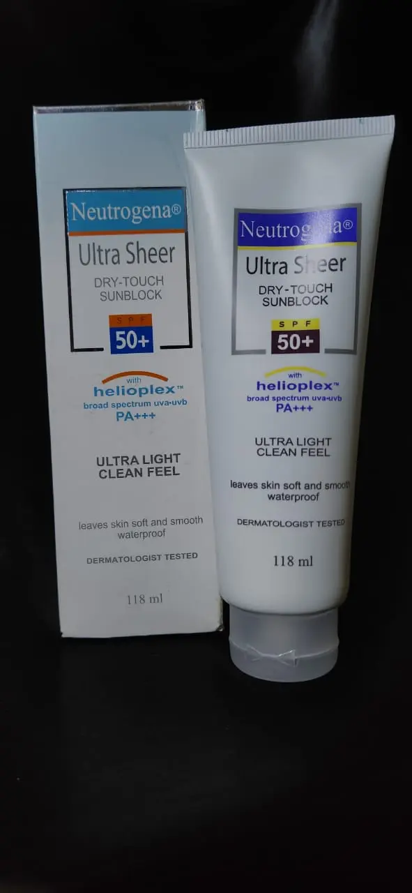 Picture of Neutrogena Ultra Sheer Dry-Touch Sunblock SPF 50+ ( 118 ML ) White