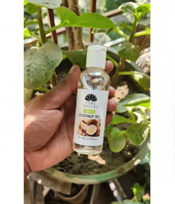 Picture of Pure Nature Organic Home Made Coconut oil 100 ml Hair