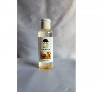 Picture of Pure Nature Organic Sweet Almond Oil - 100 ml For Hair Hair