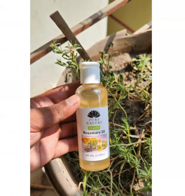 Picture of Pure Nature Rosemary Oil For Hair 100 ml Home Made Hair