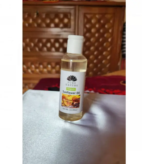 Picture of Pure Nature Organic Home Made Sunflower OIl For Hair 100 ml Hair
