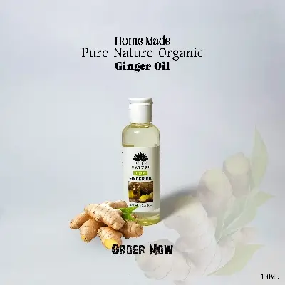 Picture of Pure Nature Organic Home Made Ginger Oil - 100ml Hair