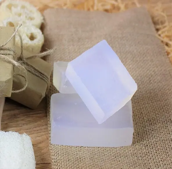 Picture of Glycerine Transparent Soap Base Melt & Pour Soap Base Bar For Soap Making 
