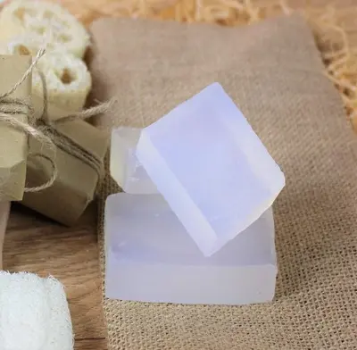 Picture of Glycerine Transparent Soap Base Melt & Pour Soap Base Bar For Soap Making 