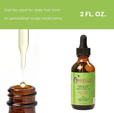 Picture of Mielle Organics Rosemary Mint Scalp and Hair Strengthening Oil - 59ml Hair