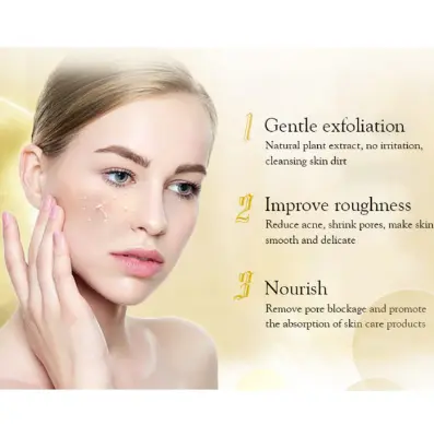 Picture of AICHUN BEAUTY Peeling Gel Face Body Removes Skin Aging Keratine Deep Cleaning Moisturizing Refresh Skin Smooth (24K PURE GOLD PEELING GEL) 100 ml Gold