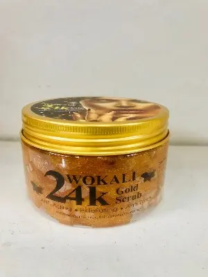 Picture of Wokali Special 24k Gold Scrub 300ml Gold