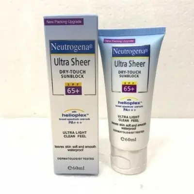 Picture of Neutrogena Ultra Sheer Dry-Touch Sunblock SPF65+ - 60ml White