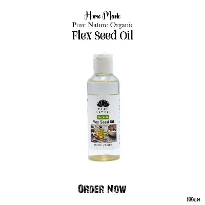Picture of Pure Nature Organic Home Made Flex Seed Oil Hair