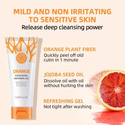 Picture of Gmeelan Orange Exfoliating Whitening Peeling Gel -50gm Orange
