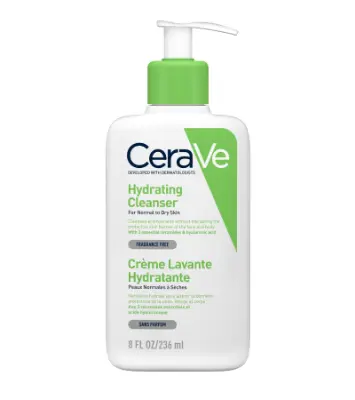 Picture of CeraVe Hydrating Cleanser For Normal To Dry Skin - 236ml Green