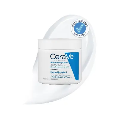 Picture of CeraVe Moisturising Body & Face Cream for Dry to Very Dry Skin 454g White