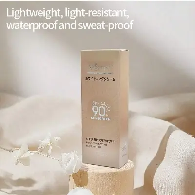 Picture of MESTIN Sunscreen SPF 90+ Whitening Sunscreen Gold
