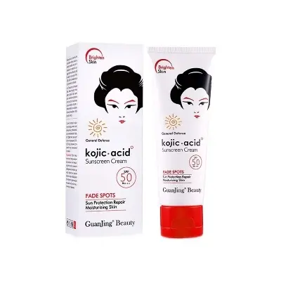 Picture of Kojic Acid Sunscreen Cream SPF 50 - 80 Gm White