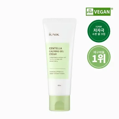 Picture of Iunik Centella Calming Gel Cream for Brightening & Wrinkle Care 60 ml White