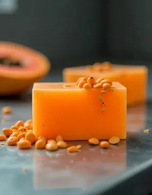 Picture of Fresh Papaya Melt and Pour Soap Base Papaya