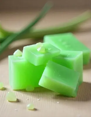 Picture of AloeVera Soap Base Pure Organic, SLS, Chemical Free Melt & Pour Soap Base Bar For Soap Making 