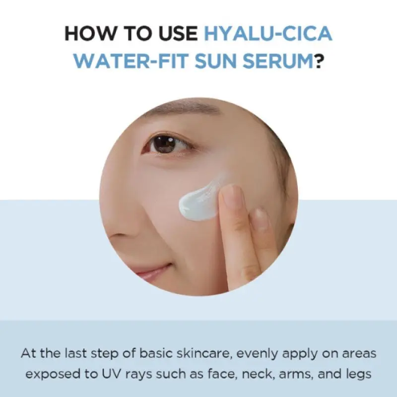 Picture of Skin1004 Madagascar Hyalu Cica Water Fit Sun Serum SPF50+ PA++++ 50ml White