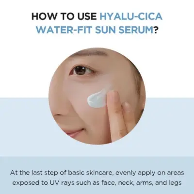 Picture of Skin1004 Madagascar Hyalu Cica Water Fit Sun Serum SPF50+ PA++++ 50ml White