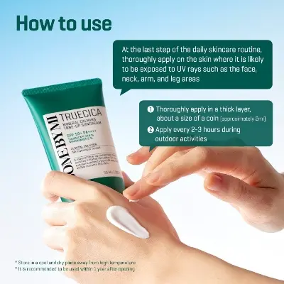 Picture of SOME BY MI Truecica Mineral Calming Tone-Up Suncream 50ml 