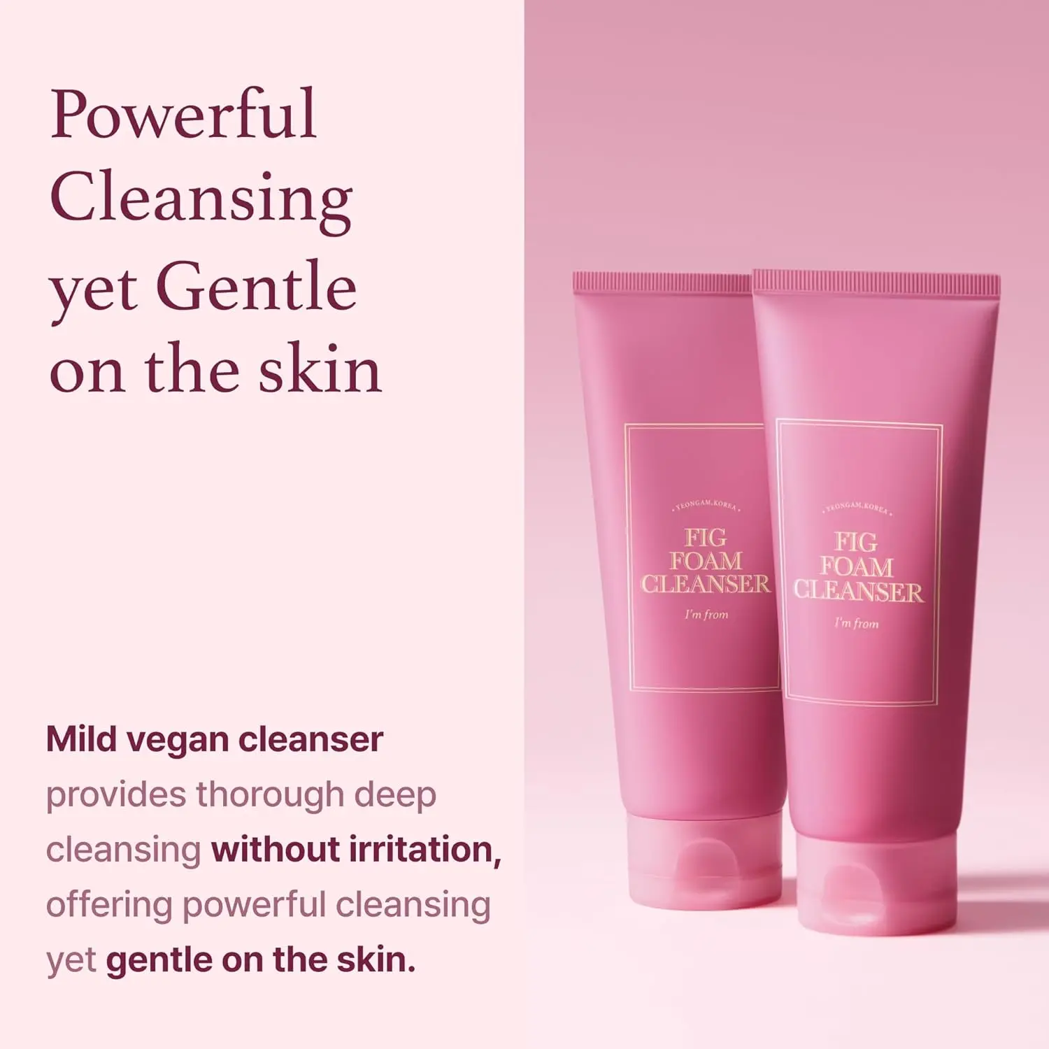 Picture of I’m from – Fig Foam Cleanser 150ml Pink