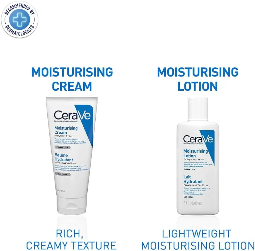 Picture of CeraVe Moisturizing Cream For Dry To Very Dry Skin - 177ml 