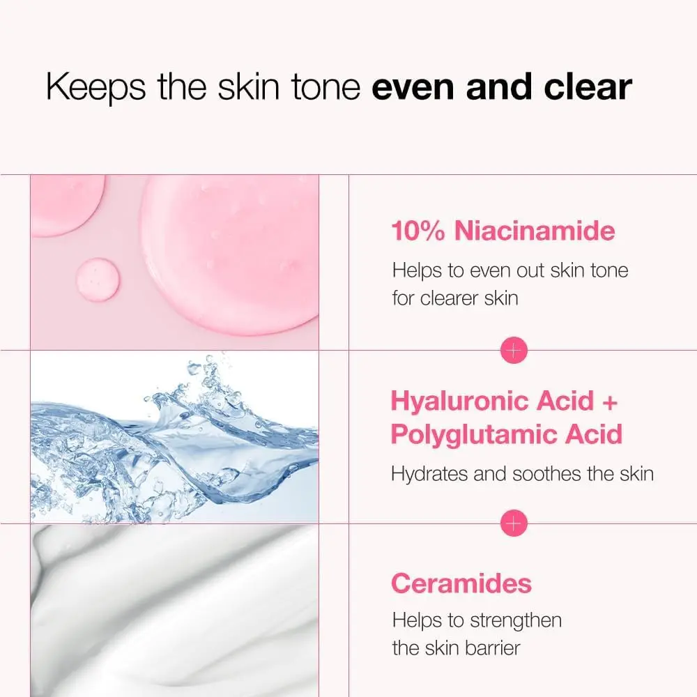 Picture of Anua 10% Niacinamide+ 4% Tranexamic Acid Serum, Ceramide, Hyaluronic Acid, Vitamin B12 natural color, for Sensitive skin, Korean Glass Skin, Fragrance-Free (30ml 1.01 fl.oz.) 