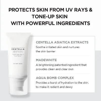Picture of SKIN1004 Madagascar Centella Tone Brightening Tone-Up Sunscreen SPF50+ PA++++ 50ml 