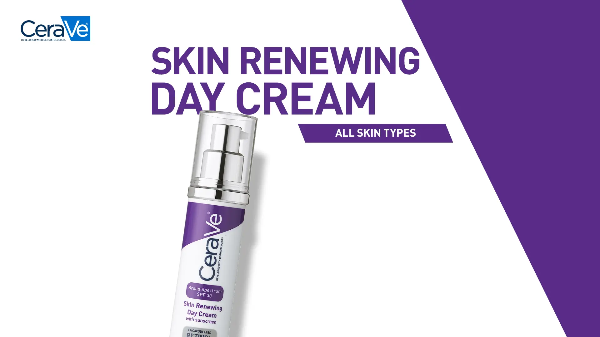Picture of CeraVe Skin Renewing Day Cream Broad Spectrum SPF30 