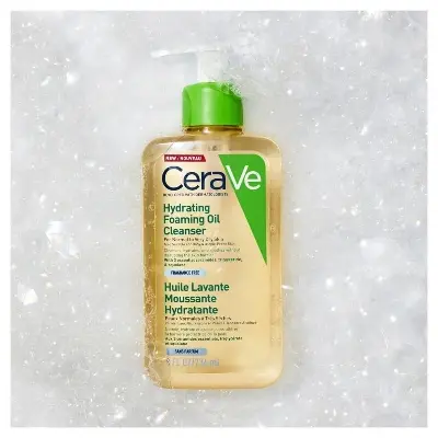 Picture of Cerave Hydrating Foaming Oil Cleanser 236ml White