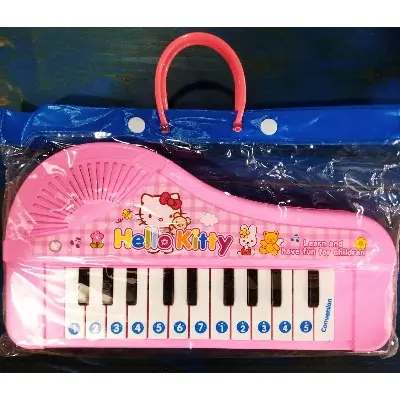 Picture of Electronic Hello Kitty Piano Keyboard For Kid Family Color
