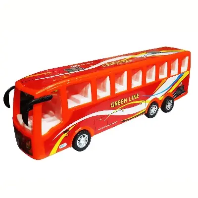 Picture of Toy Bus Car for Kids- Red