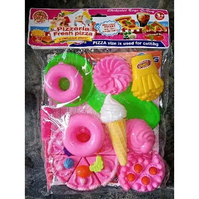 Picture of China Pizza Food Toys Set Cutting Fruit VEGETABLE-CUTTER Set Cooking Food Play Kitchen Kits Early Educational Toys For Toddlers Boys Girls Kids
