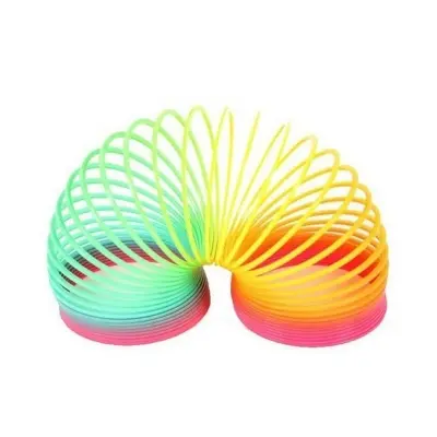 Picture of Magic Spring Gag Plastic Toy/Rainbow Spring Game/Baby and Kids Rainbow Color Toy Magic Spring for Children - Toy