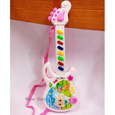 Picture of Electric Guitar Toy Musical Play Kid Boy Girl Toddler Learning Electron Toy