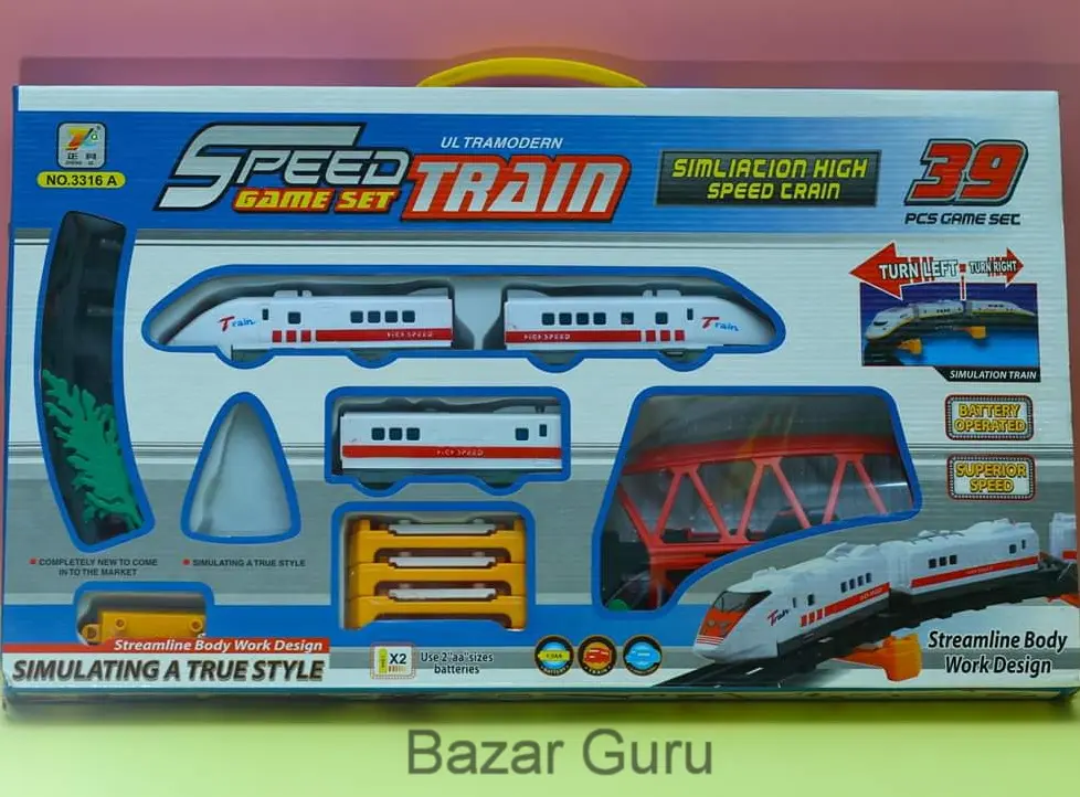 Picture of Bullet Train Battery Operated Big size Simulation -39 Pcs