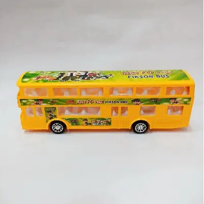 Picture of Double Deck Bus Ben Ten Toy Car 11''inch For Kid- Plastic Toy