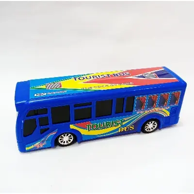 Picture of Tourist Bus Toy Car 11''inch For Kid- Plastic Toy