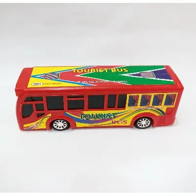 Picture of Tourist Bus Toy Car 11''inch For Kid- Plastic Toy
