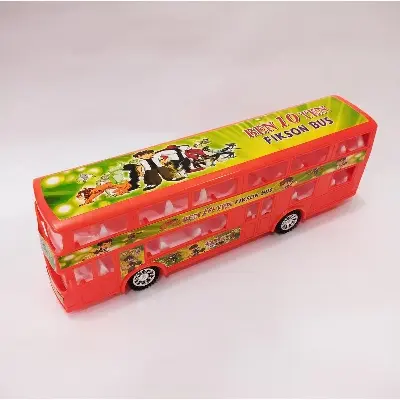 Picture of Double Deck Bus Ben Ten Toy Car 11''inch For Kid- Plastic Toy