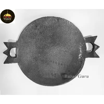 Picture of Iron Ruti and Dosa Tawa Double Handle- Regular Size For kitchen (28cm)