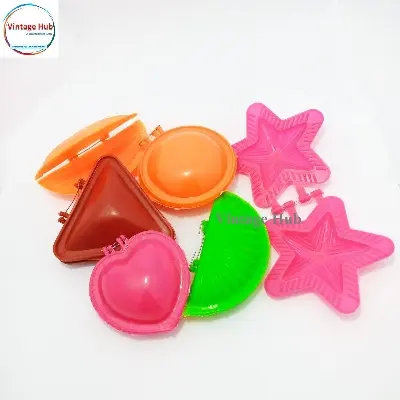 Picture of Cake Dice 6 Piece Set-পিঠা বানানোর সাঁজ-Multicolor and Multi Shape-Vintage Hub