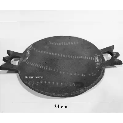 Picture of Cast Iron Ruti and Dosa Tawa- রুটি বানানোর তাওয়া- Regular Size For kitchen (24cm)