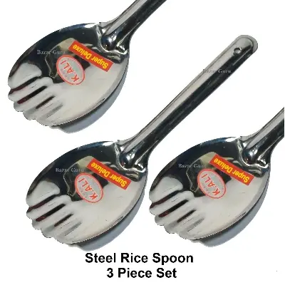 Picture of Stainless Steel Rice Spoon-3 Pieces Set