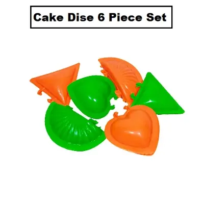 Picture of Cake Kuli Dise 6 Piece Set Multicolor