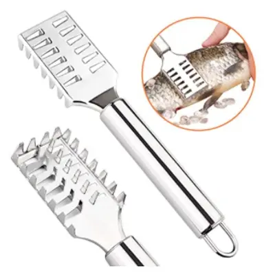 Picture of Fish Skin Cleaning Scraper - Silver