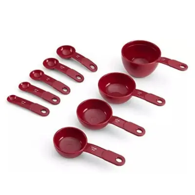 Picture of Measurement Cup Set - Red (9 PCS)