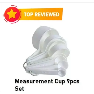 Picture of Measerment Cup Set 9 piece set - White