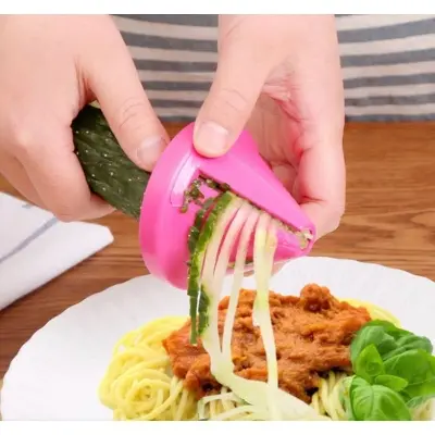Picture of Vegetable Cutter Spiral Slicer Shred Device Vegetable Sharpener Slicer Cooking Salad Carrot Radish Grater Kitchen Accessories 1 Piece
